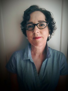 Fifties Italian craze haircut Kate Eliza hairdresser glasses direct cat eye spectacles