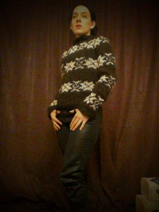 black The Killing series 2 jumper I knitted Forbrydelsen