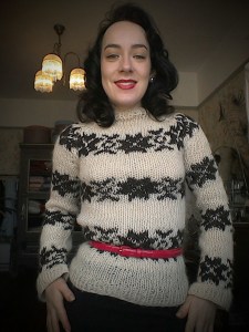 Mixing vintage and Nordic noir The Killing Sarah Lund's jumper cream