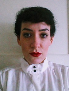 attempt at Rachael's make-up Bladerunner Forties