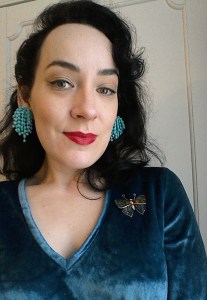 Vintage Fifties Sixties earrings butterfly brooch